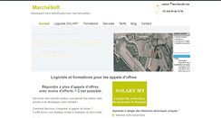 Desktop Screenshot of marchesoft.com